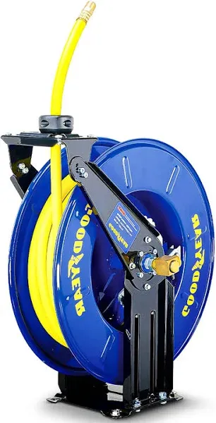 Goodyear 0.38 in. x 50 ft. Dual Arm Retractable Air Hose Reel