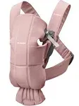 BabyBjörn Baby Carrier Mini - Woven Dusty Pink