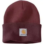 Carhartt brown two toned cuffed beanie osfa unisex