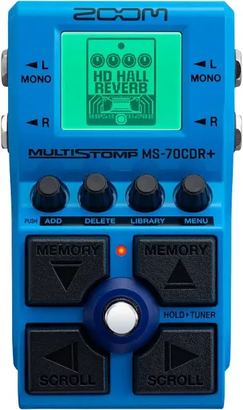 Zoom MS-70CDR MultiStomp Pedal