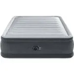 Intex Elevated Dura Beam Fiber Tech Airbed with Built in Pump, Queen