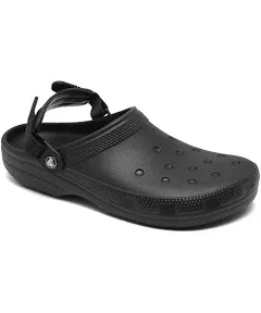 Crocs unisex Classic Work Clogs - Size W11M9 - Black