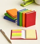 Set of 8 Sticky Notepads 125 sheets per pad