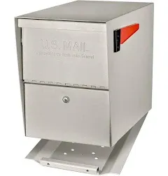 Mail Boss 7207 White Package Master Locking Security Mailbox