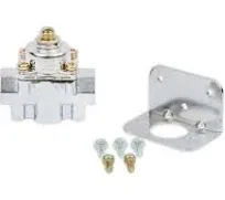 Holley 12-803 Fuel Pressure Regulator, 2-Port, 4.5-9 PSI