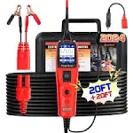 Autel PowerScan Automotive Circuit Tester, 12V 24V Power Circuit Probe Kit, Digital Multimeter/relay & Diode Resistance Tool, for Frequency/duty