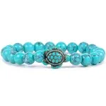 Sea Turtle Tracking Bracelet | Crystal Blue