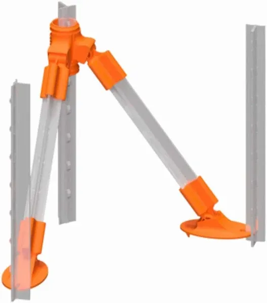 CB-360-TP T-Post Corner Brace Kit, T-Post Driver Needed - Quantity 1