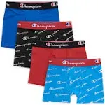 Champion Boys' 4-Pack Everyday Active Stretch Boxer Briefs