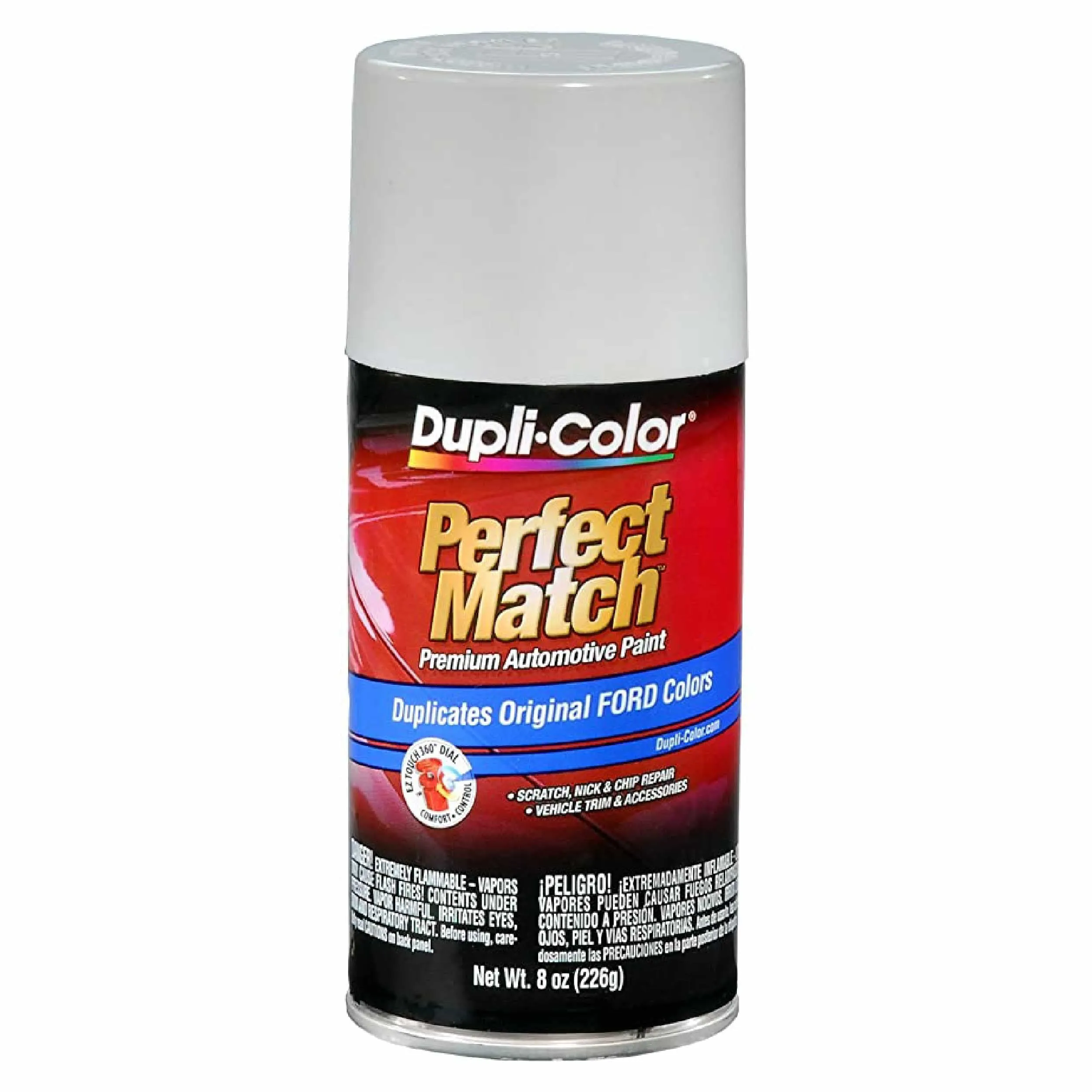 Dupli-Color BFM0229 Oxford White Ford Exact-Match Automotive Paint - 8 oz. Aeros