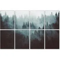 8 Pack 48 in. x 32 in. Art Panels Soundproof Wall Panels