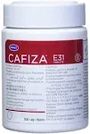 Urnex Cafiza Espresso Machine Cleaning Tablets, 100 Tablets