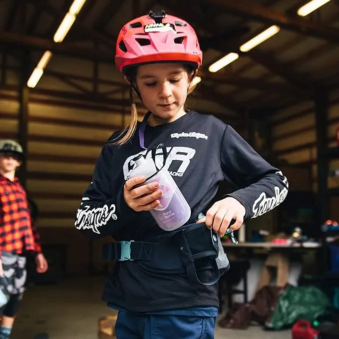 Polar Bottle Kids Insulated Water Bottle – 12oz Daybreak - Pacific Blue - BPA Free Sport & Bike Water Bottle, Easy Squeeze Bottle Features for Kids