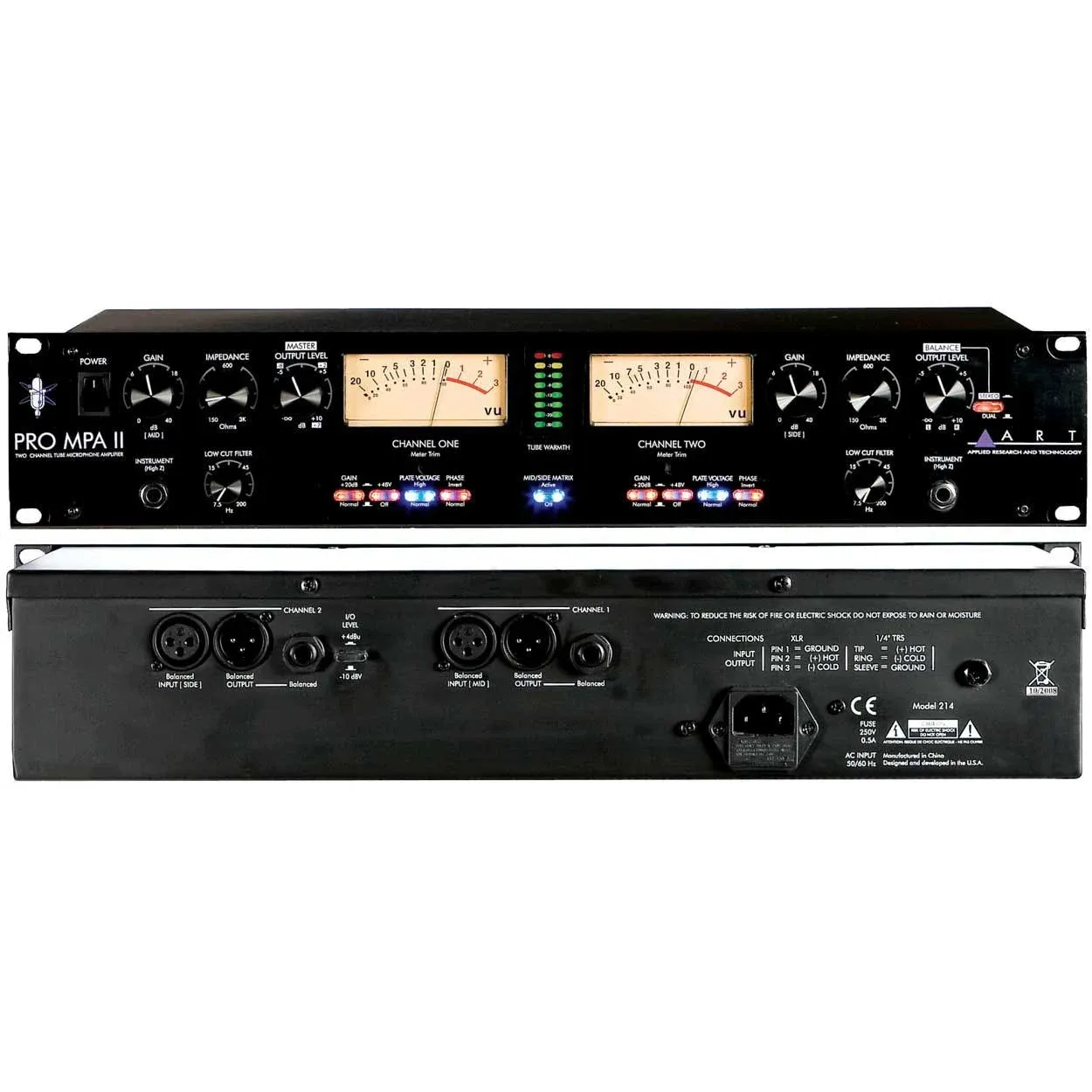 ART Pro MPA II Microphone Preamp at Gear4music