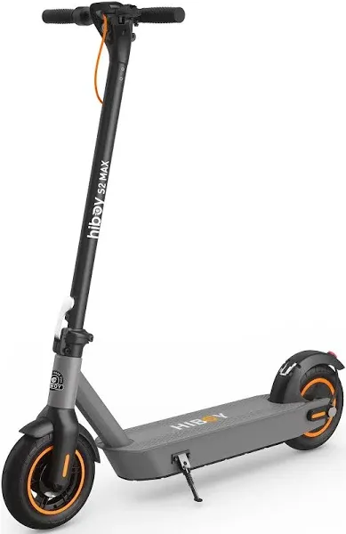 Hiboy S2 MAX Electric Scooter, 40.4 Mi Long Range & 19 MPH, 650W MAX Motor Power, 10'' Pneumatic Tires, Split Hub Set, Dual Braking System and Cruise Control, Foldable Commuter E-Scooter for Adults