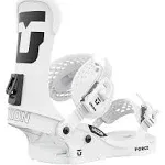 Union Force Classic Snowboard Bindings - Team White M