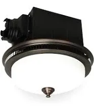 Akicon Bathroom fan with lights 1.5-Sone 110-CFM Oil Rubbed Bronze Decorative Lighted Bathroom Fan Lowes.com