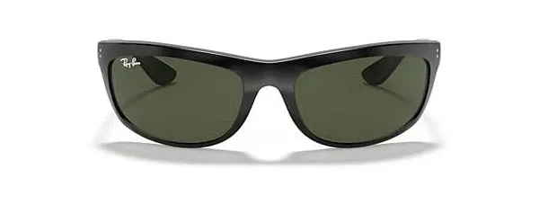 Ray-Ban RB 4089 Balorama 601/58 62mm Black Frame Green Polarized