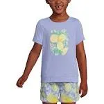 Lands' End Girls Short Sleeve Tee and Shorts Pajama Set