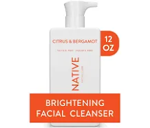 Native Brightening Facial Cleanser