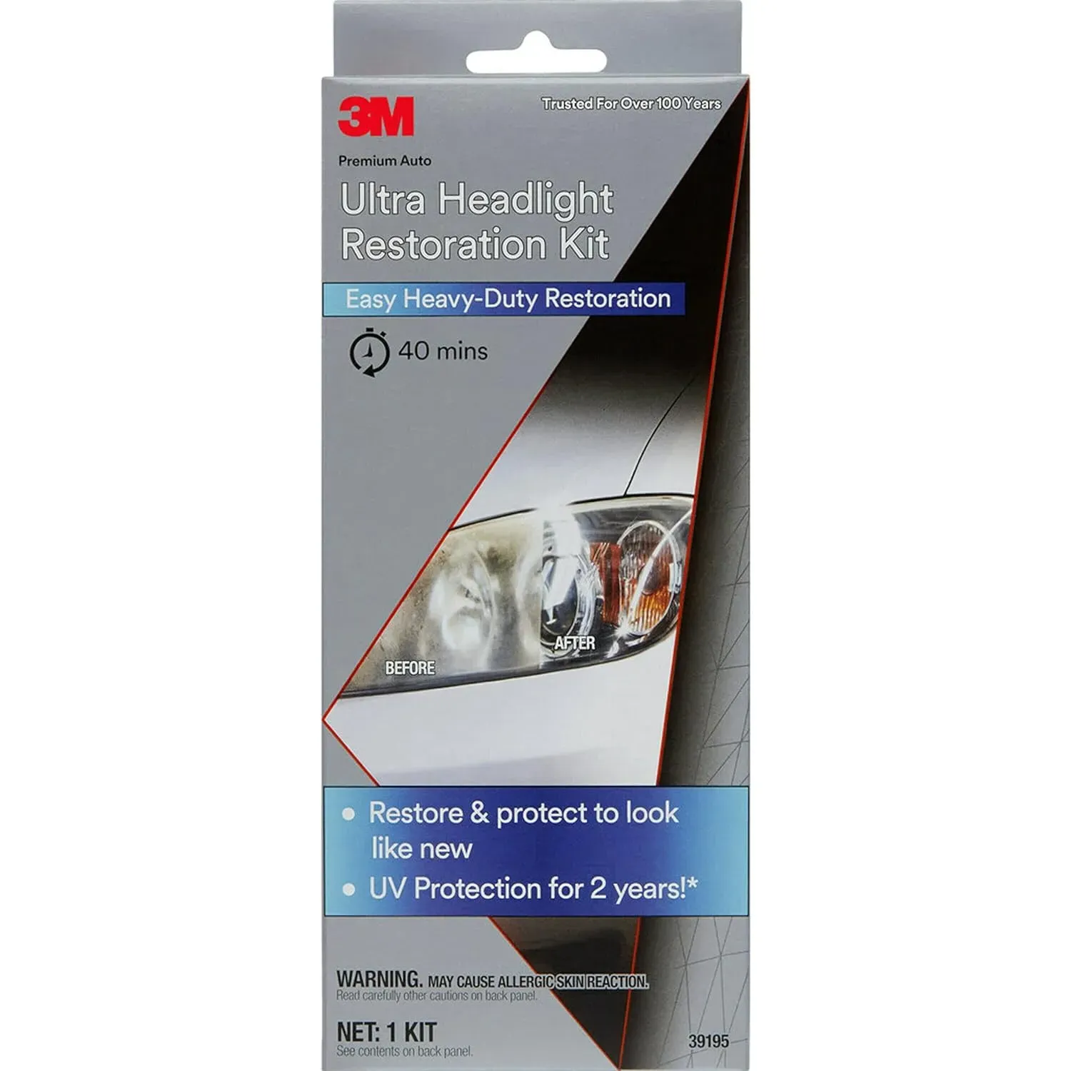 3M™ Ultra Headlight Restoration Kit 39195