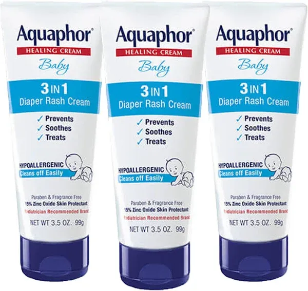 Aquaphor Baby Cream Diaper Rash