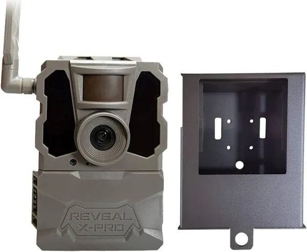 Tactacam Reveal x Pro Waterproof No Glow IR Black Flash Cellular Trail Camera