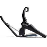 Kyser Quick-Change Capo For 12-String Guitar, Black