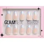 Glamnetic Short Almond Press-On Nails Set in Blueberry Icing