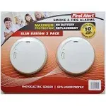 First Alert Smoke & Fire Alarm 2 Pack