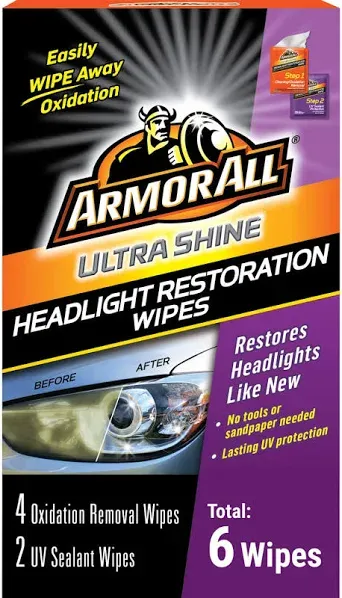 Car Headlights Cleaner Wipes , Cleaning Wipes for Headlights for Cars, Trucks,