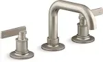 Castia by Studio McGee Widespread Bathroom Sink Faucet, 0.5 GPM Vibrant Brushed Nickel