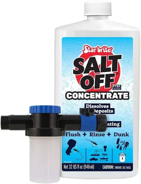 Star Brite / Salt Off Liquid Concentrate / Protective PTEF Coating / 32 fl oz