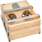 Rev-A-Shelf 4VOD-18SC-1 / 16.5 in Vanity Outlet Drawer