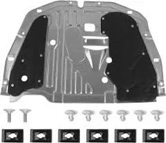 Engine Splash Guard Under Car Shield Cover Board 74110-TBA-A00 Compatible with 2016-2021 Honda Civic Replace 90674-TY2-A01 (1 pcs)