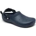 Crocs Classic Men's Work Clog Navy Shoes Blue in Size 9