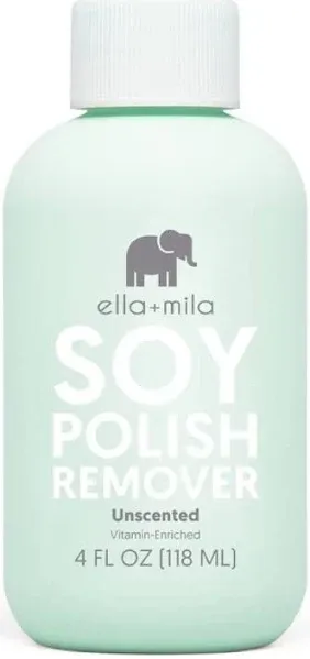 ella+mila Soy Nail Polish Remover - Unscented