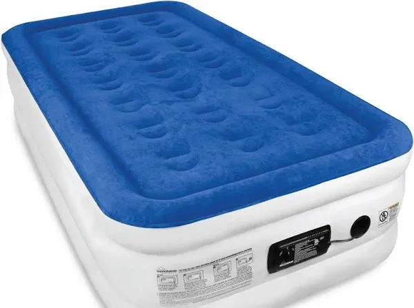 SoundAsleep Dream Series Luxury Air Mattress with ComfortCoil Technology &amp; Bu...