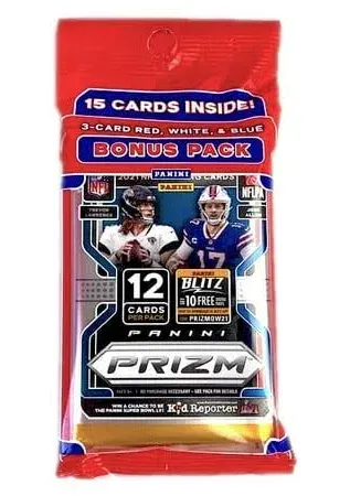 2021 NFL Football Prizm Cello MultiPack Pack - Factory Sealed 