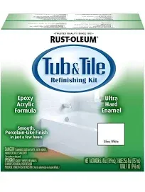 Rust-Oleum Tub &amp; Tile Refinishing Kit Gloss White