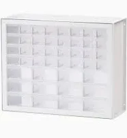 44 Drawer Stackable Storage Cabinet for Hardware Parts Crafts - IRIS USA