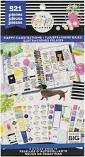 The Happy Planner -HAPPY ILLUSTRATIONS- ~Sticker Book~ MAMBI- NEW!