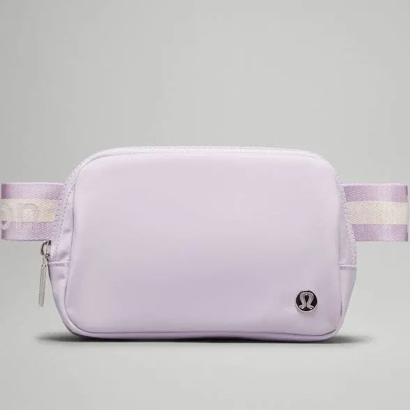 NWT Lululemon SONIC PINK Wordmark Logo Everywhere Belt Bag RARE