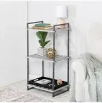 Honey-Can-Do 3-Tier Tubular Metal Shelf