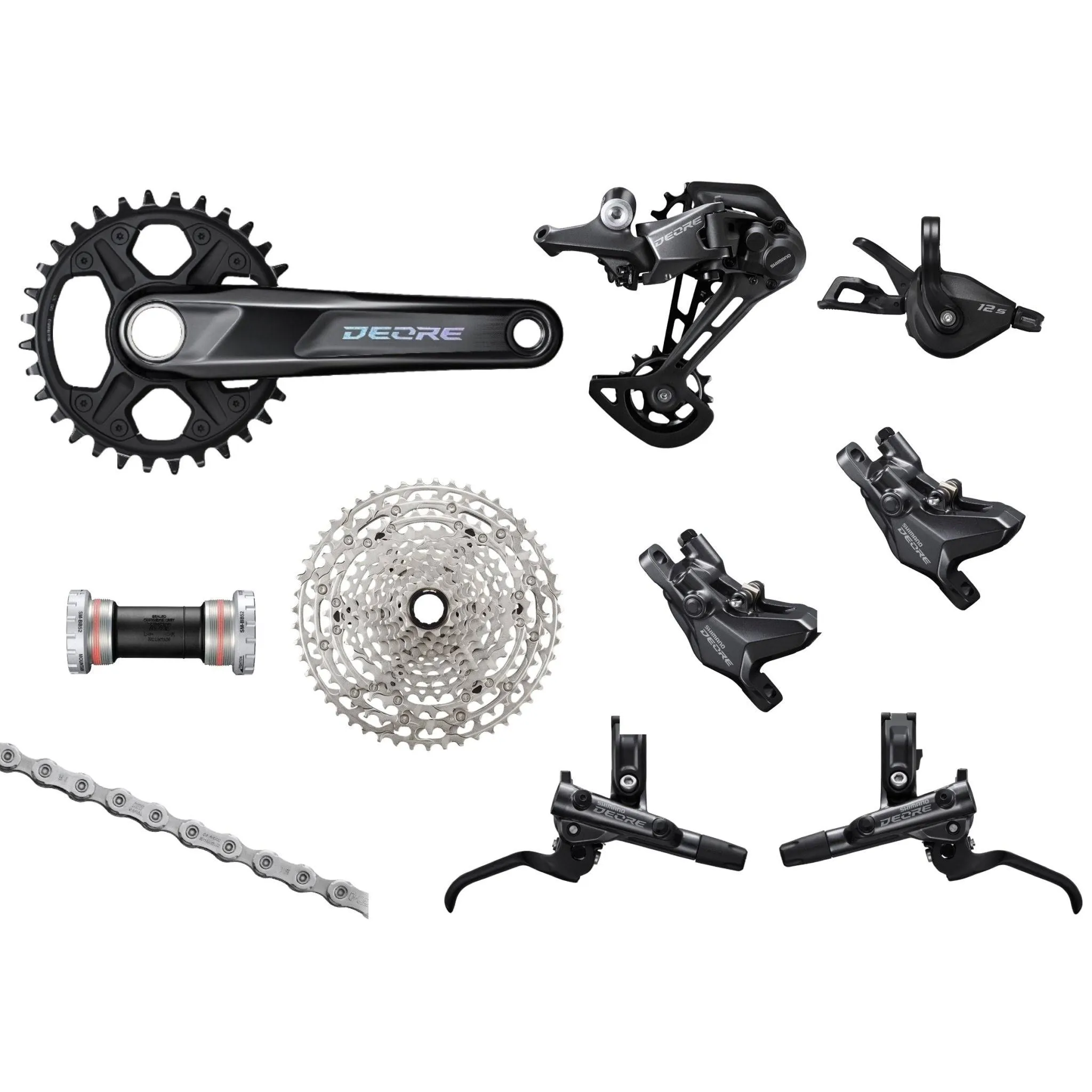 Shimano RD-M6100-SGS Deore 12-Speed Rear Derailleur