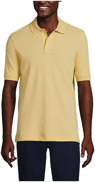 Lands' End Men's Short Sleeve Mesh Polo Shirt