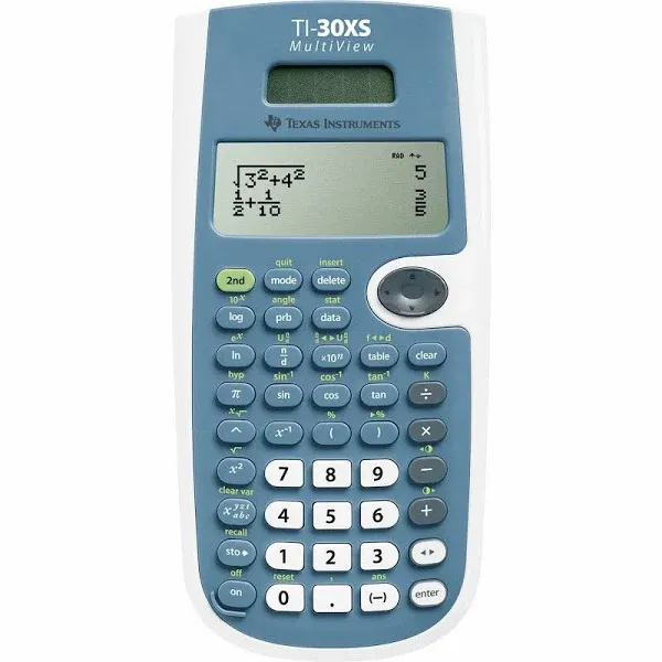 TEXTI30XSMV - Texas Instruments TI30XS MultiView Scientific Calculator