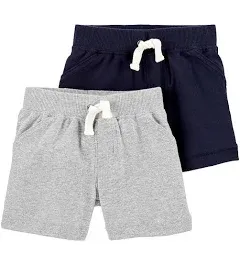 Carter's Baby Boys 2-Pack Pull-On Shorts