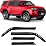 Side Window Deflectors Rain Guards for 2010-2024 Toyota 4Runner SHATTERPROOF  | eBay