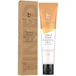 Tinted Sunscreen for Face SPF 20 With Natural & Organic Ingredients Broad Spectrum Sunblock Lotion